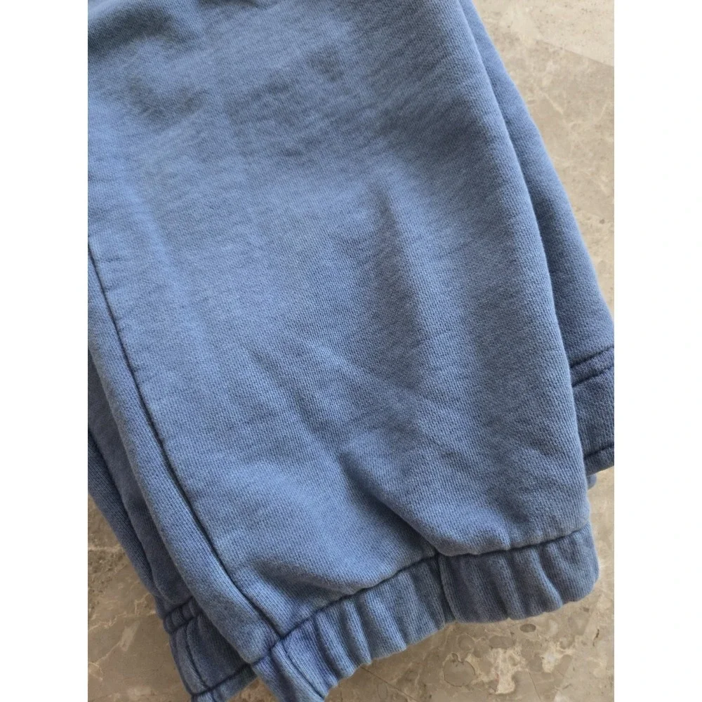 Polo Ralph Lauren Classic Joggers Drawstring 100% Cotton Sweatpants Blue Mens L